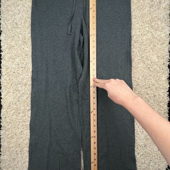 New Balance SweatPants Womens Medium Gray Stretch Athleisure Straight Leg - Picture 8 of 12